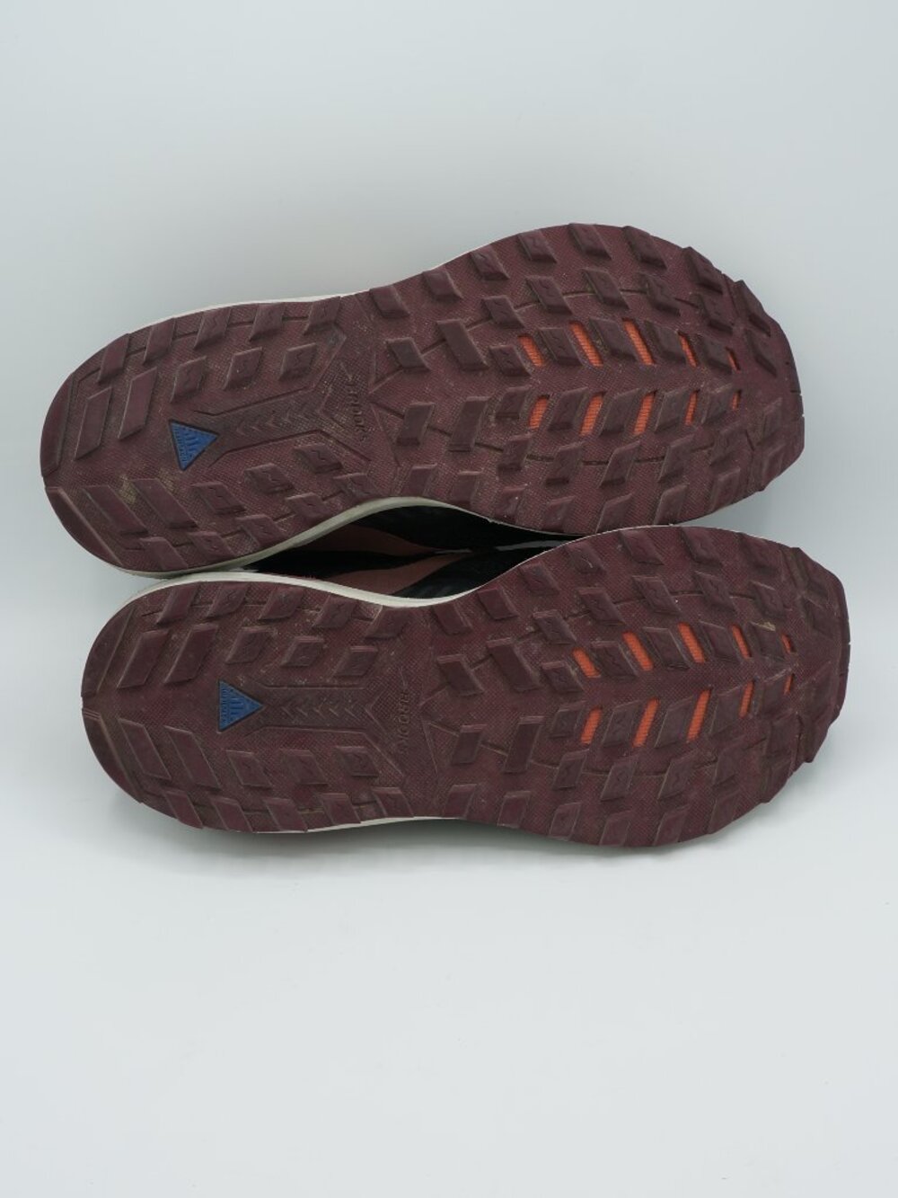 Brooks Cascadia 15 Women's Size 8.5 Olive Green Pink Trail Running Shoes - Picture 9 of 10